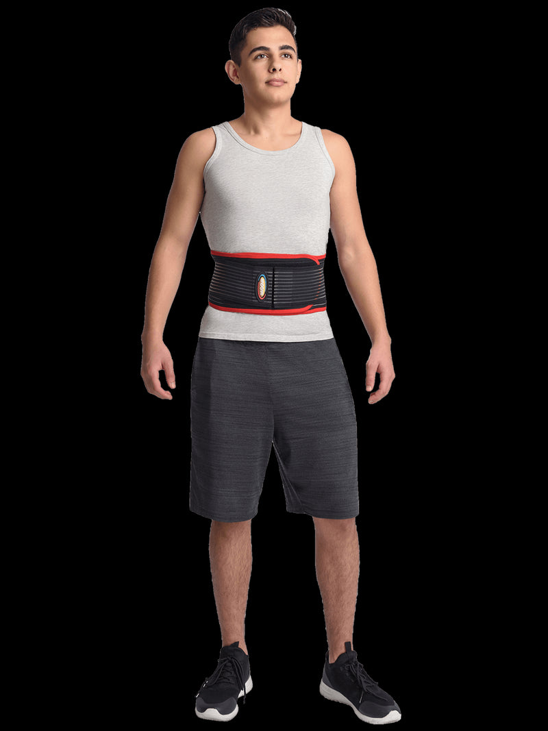 MAXAR Bio-Magnetic Back Support Belt - Deluxe Far Infrared with Cera Heat Fabric