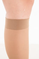 GABRIALLA Sheer Knee Highs - Compression Stockings (20-22 mmHg): H-160