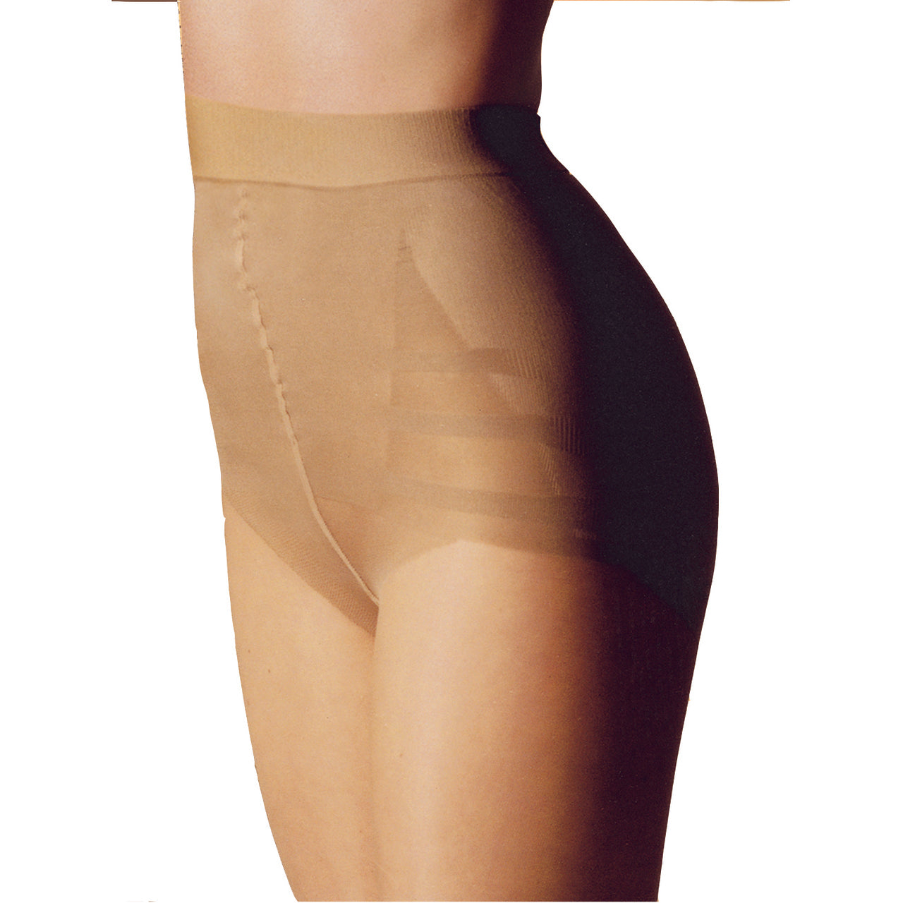 Control top compression clearance pantyhose