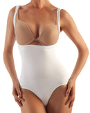 GABRIALLA Seamless Body Shaping Open Bust Bodysuit: BSM-725
