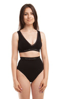 Black Postpartum Briefs