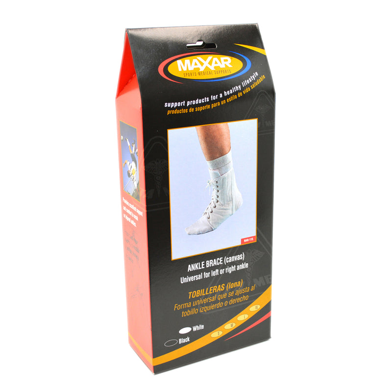 MAXAR Canvas Ankle Brace (With Laces)