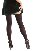 Black Stockings with Open Toe