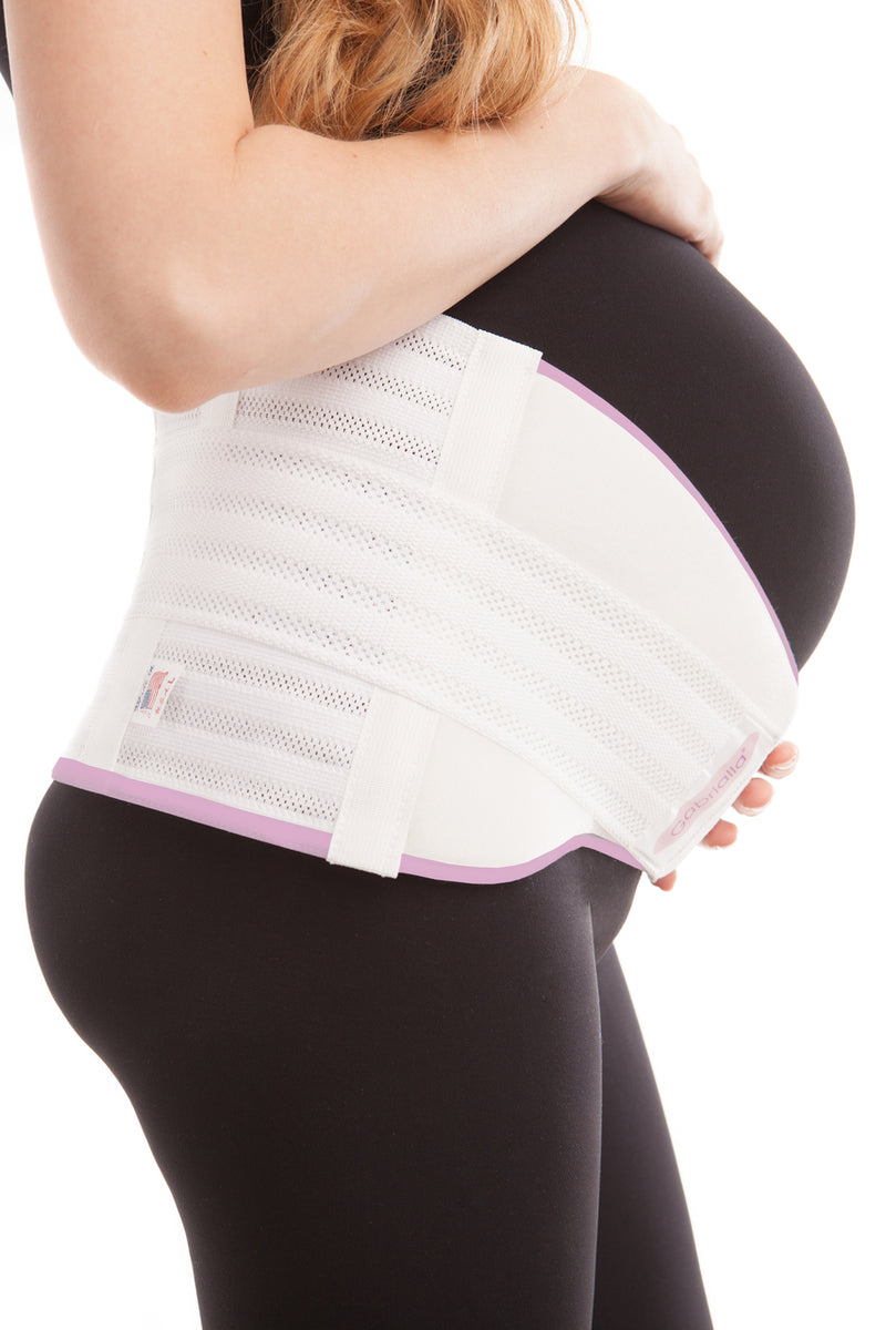 Twin Pregnancy Support Belt group-white