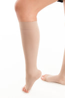 GABRIALLA Open Toe Knee Highs - Extra Firm Compression (25-35 mmHg)