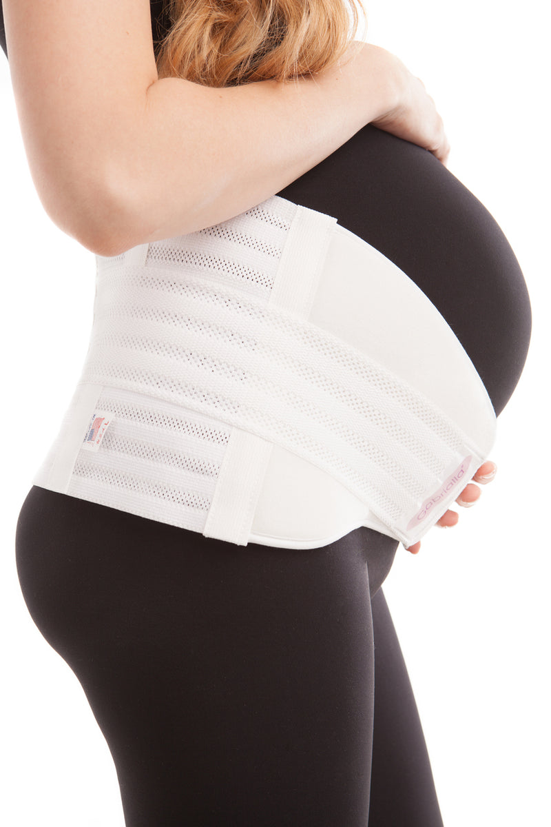 Twin Pregnancy Belly Support Belt group-white