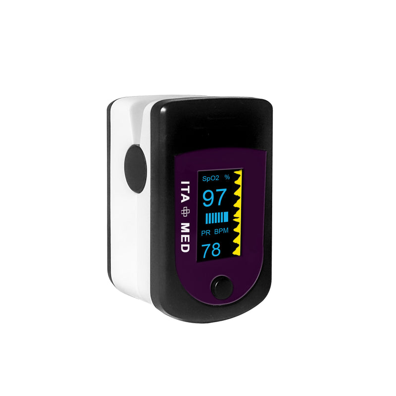 Fingertip Pulse Oximeter, Blood Oxygen Saturation Monitor
